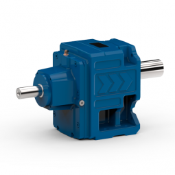 Helical gear unit with input shaft unit Helical gear unit with input shaft unit